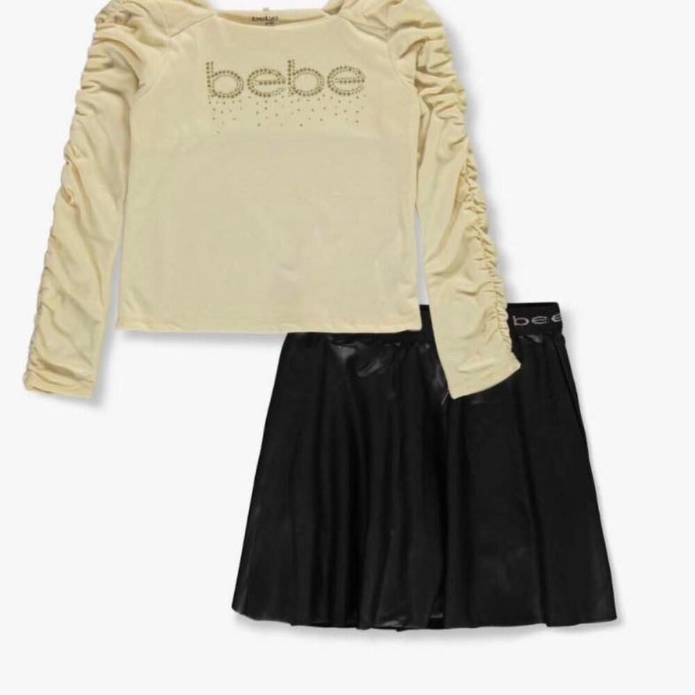 Bebe Women's Cream and Black Waistcoats-vests